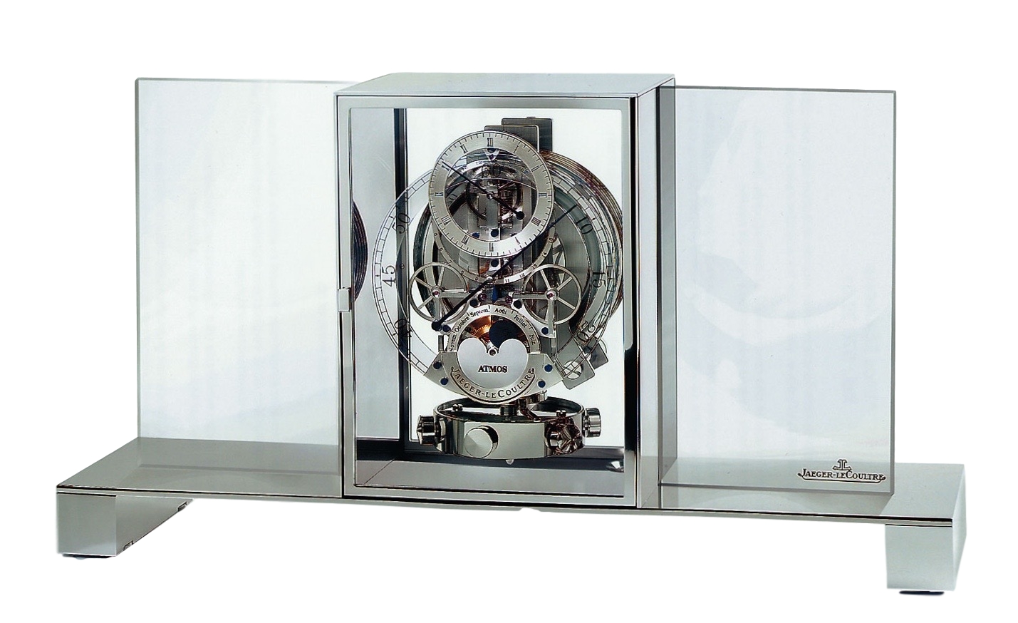 Mantel Clock Jaeger-LeCoultre 'ATMOS REGULATEUR TRANSPARENTE' Perpetual Motion mantle Clock